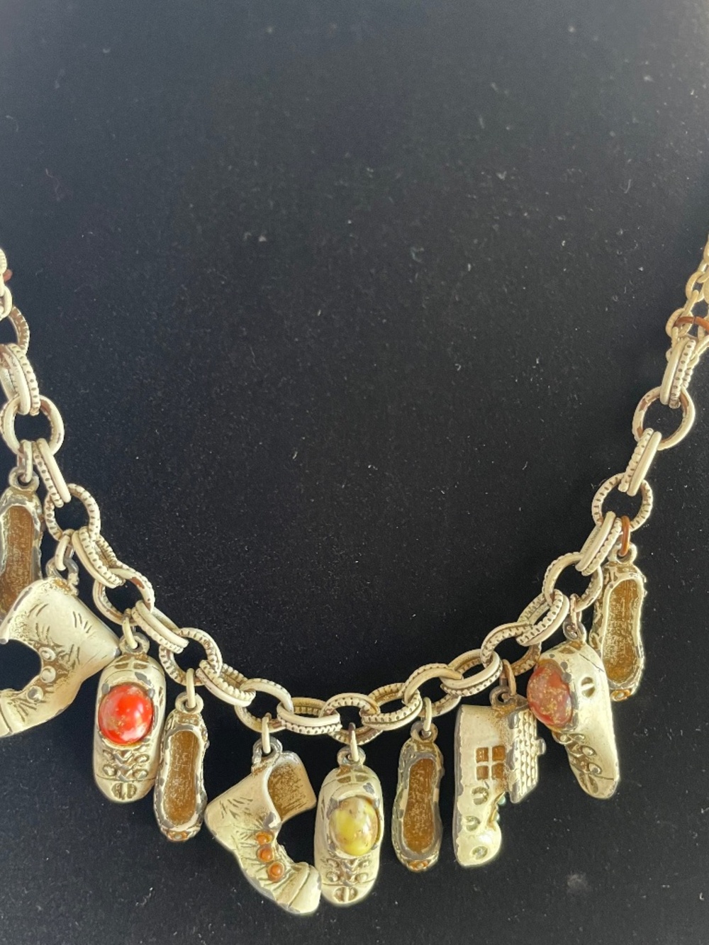 Vintage Charm Necklace - "Shoe-In!"
